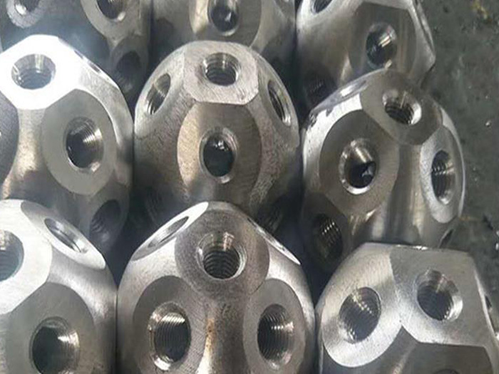 安达螺栓球网架杆件制作